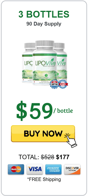 Buy LipoVive 3 Bottle